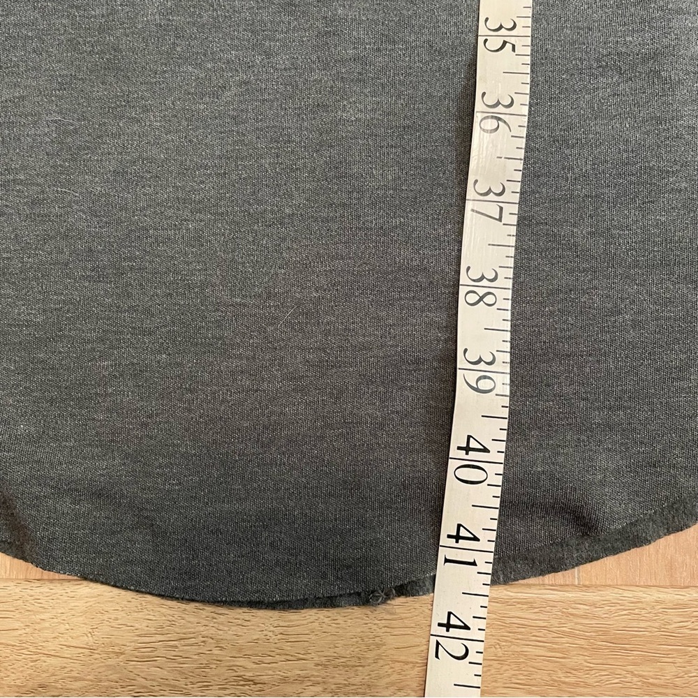 KIT AND ACE Mockneck Long Sleeve Gray Midi Dress - Picture 14 of 14